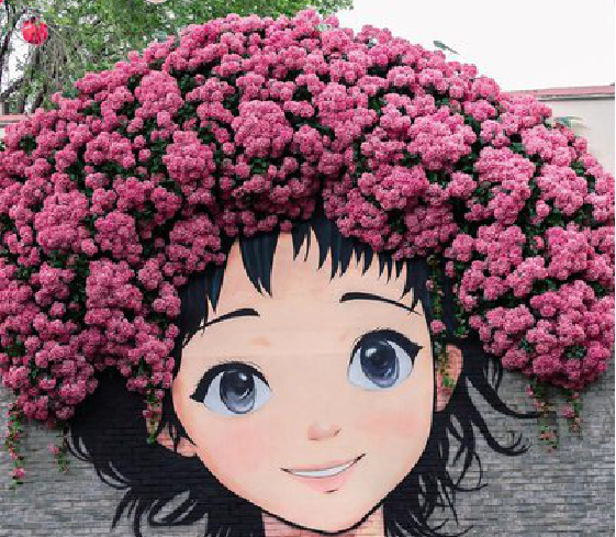 潼关墙体彩绘-网红墙打卡