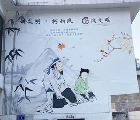 潼关分享几个墙绘保养知识。